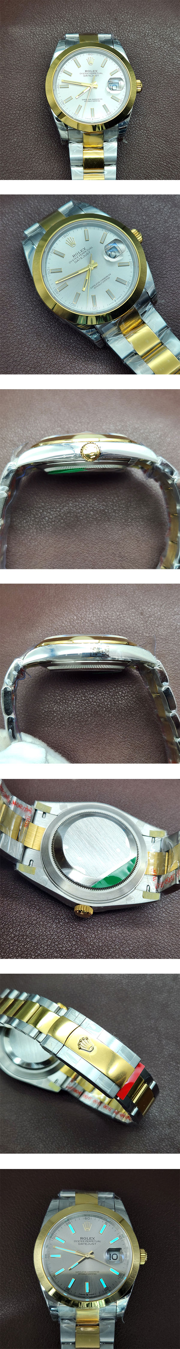 【XT製 リーズナブルな価格帯】ロレックスコピー 126303 デイトジャスト 41mm シルバー